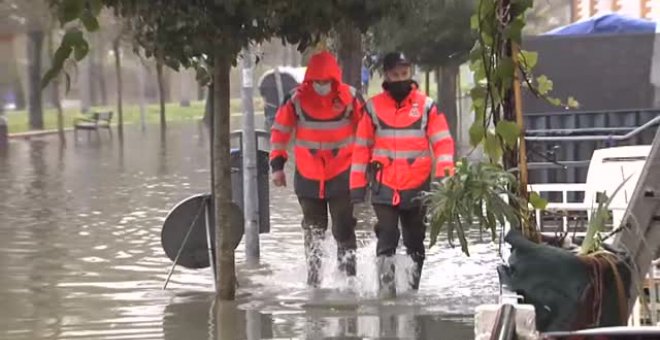 Álava es la única provincia que continúa en nivel de emergencia por el temporal, en el País Vasco