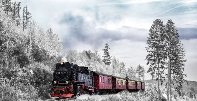 Destinos de invierno en tren