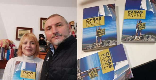 AMA presenta en el acto de Argoños el libro de su historia 'Casas de Papel'