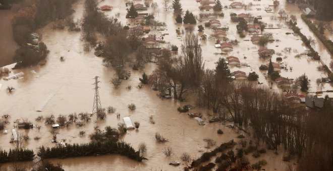 Tudela y Logroño sufren inundaciones por el desbordamiento del río Ebro