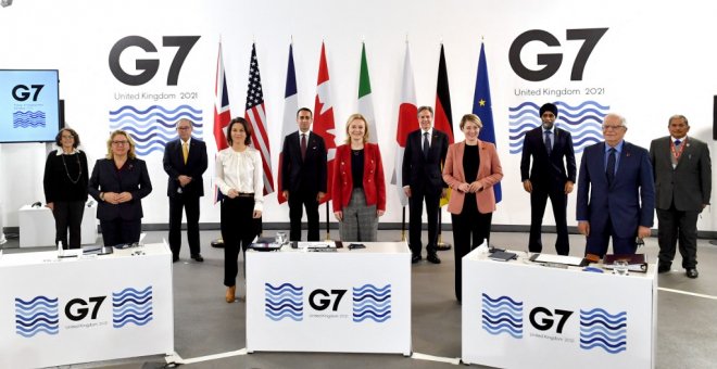 El G7 amenaza a Rusia con imponer sanciones "significativas" si invade Ucrania