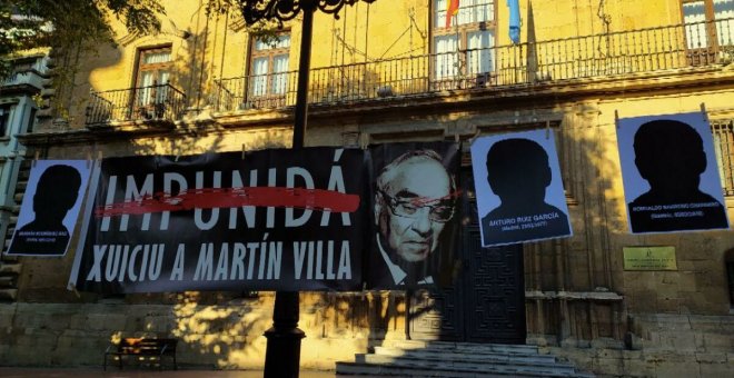 Tres actos de memoria histórica énte'l procesamientu de Rodolfo Martín Villa por homicidiu