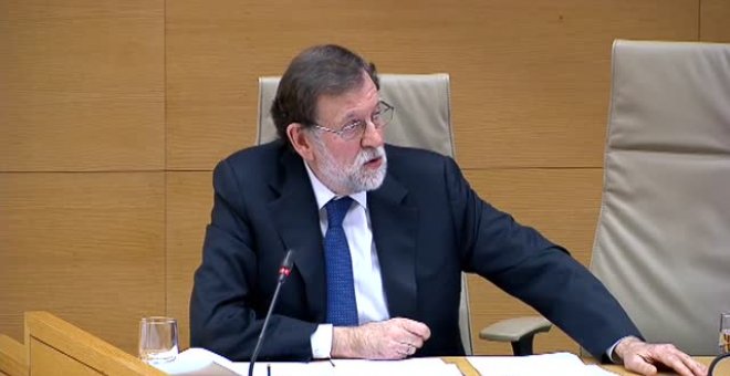 Rajoy: "No conozco al señor Villarejo y ni siquiera me consta haberlo visto en sitio alguno"