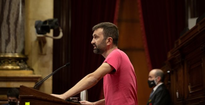 El TSJC inhabilita seis meses a un diputado de la CUP por no retirar los lazos amarillos del Ayuntamiento de Lleida en 2019