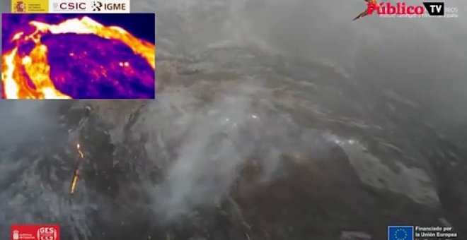 Sin signos de erupción en el volcán de La Palma