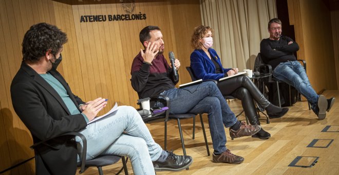Iglesias, Domènech i Capella defensen que les esquerres coordinin una agenda comuna