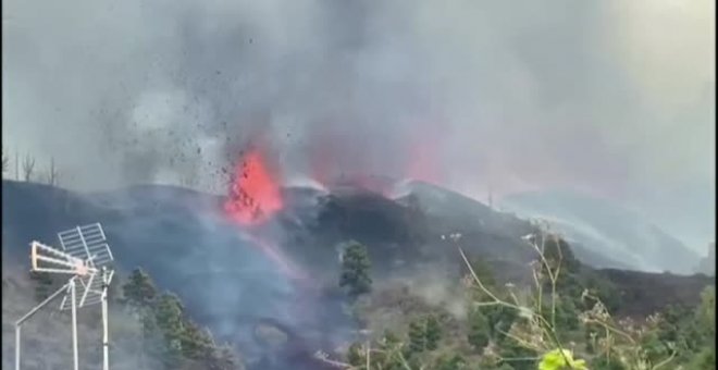 Las cifras del volcán en La Palma tres meses después de su erupción