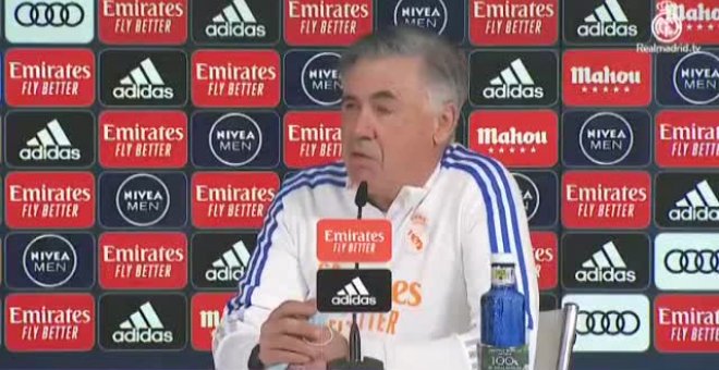 Ancelotti: "Tenemos bajas, pero es una oportunidad para demostrar la calidad de la plantilla"