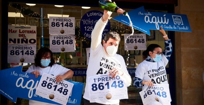 El Sorteo de Navidad deja una lluvia de casi 13 millones en Cantabria