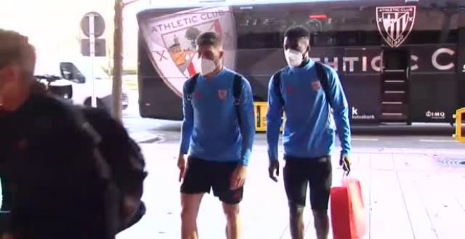 El Athletic se concentra en San Mamés para recibir esta noche al Real Madrid