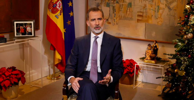 Felipe VI pide en su mensaje de Navidad responsabilidad para "no dar pasos atrás"