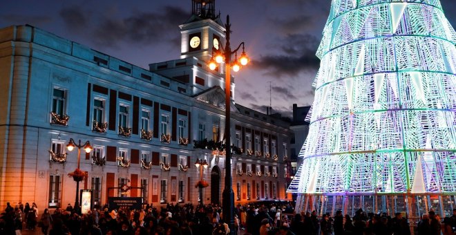Madrid mantiene las campanadas en la Puerta del sol para Nochevieja, pero limita el aforo a 7.000 personas