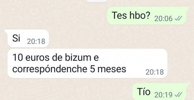 Le pide la contraseña de HBO a su hermano para pasar el confinamiento y la respuesta de éste le deja sin palabras