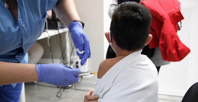 El SCS abre más citas para la vacunación de niños entre 5 y 11 años