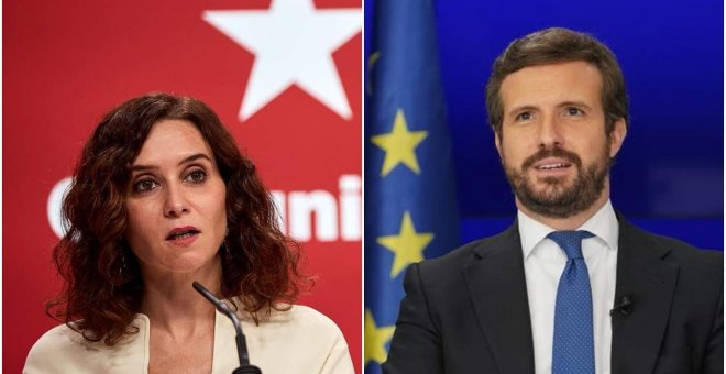 Casado y Ayuso se disputan el liderazgo de la oposición a Sánchez en sus balances de fin de año