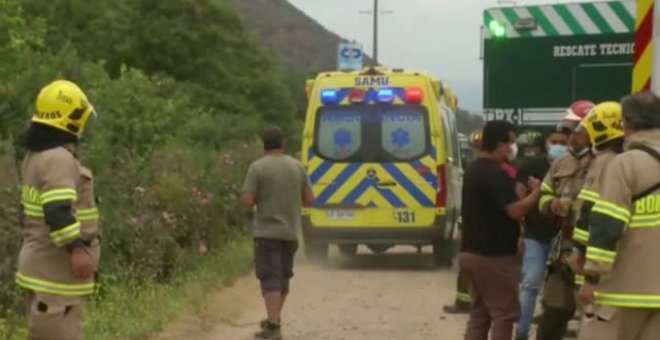 Nueve personas pierden la vida en Chile a causa de un accidente de tráfico