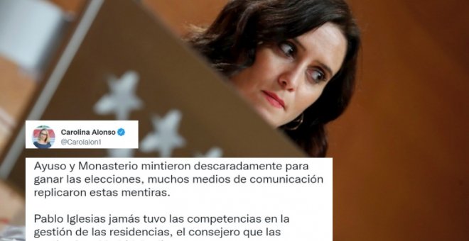 "Ayuso y Monasterio mintieron descaradamente": las reacciones a la entrevista a Reyero donde desmiente el bulo de las residencias