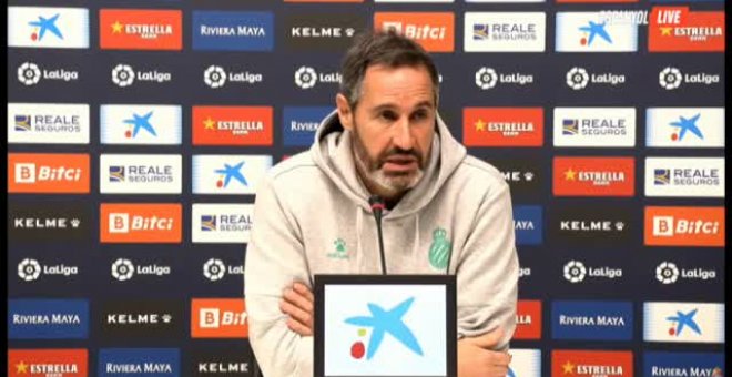 Vicente Moreno: "Hay que confiar en la buena fe de todos los equipos"