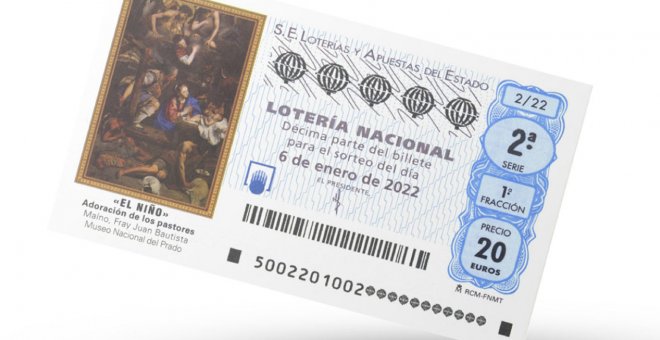 ¿Cómo son los décimos de la Lotería del Niño 2022?