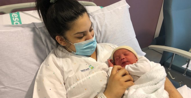 Iker, el primer bebé del año 2022 nacido en Castilla-La Mancha
