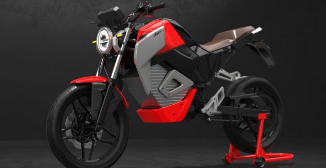 Esta es la Oben EV, una moto eléctrica naked con 16 patentes y autonomía de 200 km