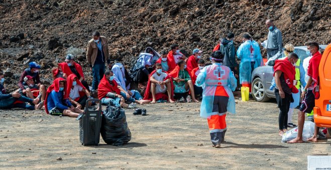 Casi 130 migrantes han sido rescatados y cuatro han fallecido en las costas españolas en las últimas horas