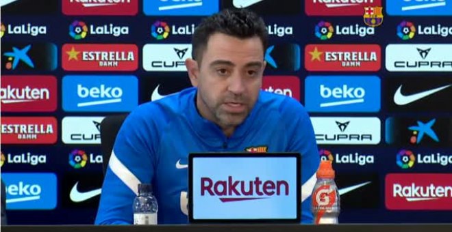 Xavi: "Llegaremos bien para competir al Real Madrid, como hacemos con cualquier rival"