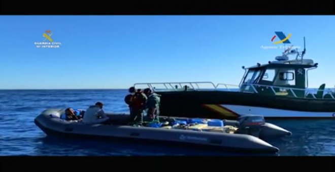 Confiscados un total de 46 fardos de hachís a bordo de una embarcación en Santa Cruz de Tenerife