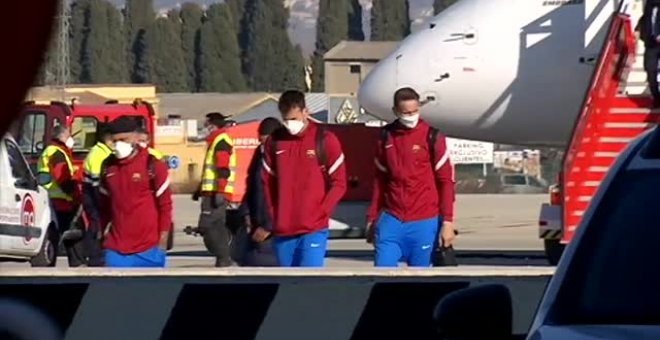 El Barça ya está en Granada