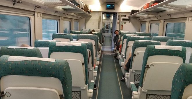 El tren de Alvia Santander-Alicante sufre una incidencia técnica en Segovia