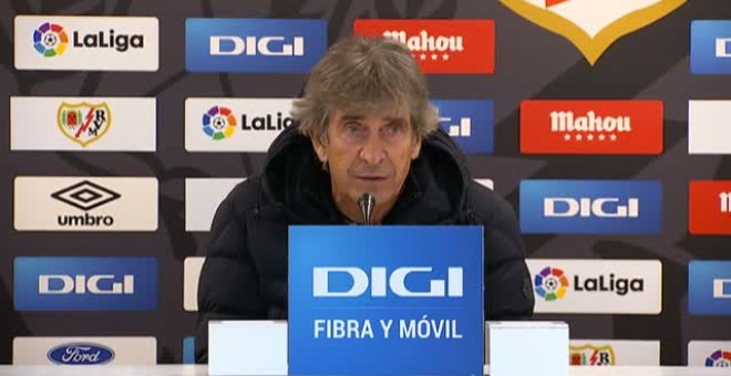 Iraola: "Queríamos los tres puntos y lo intentamos hasta el final"