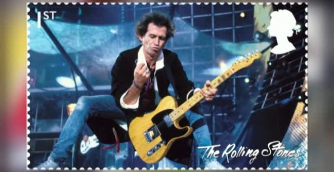 El Royal Mail saca una colección de sellos como tributo a los Rolling Stones