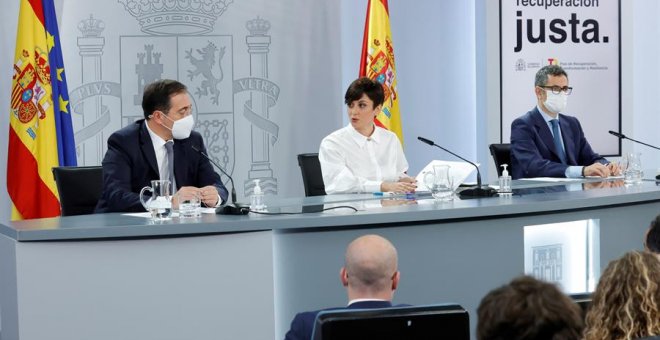 Rodríguez defiende la salud de la coalición pero evita expresar su apoyo a Garzón ante las mociones del PP contra el ministro