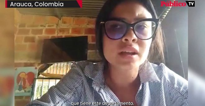 Mayerly Briceño: "¿Por qué, por el hecho de nacer aquí, tenemos que vivir condenados a la guerra?"