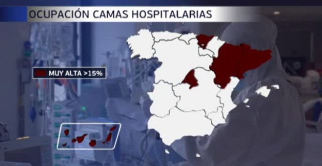 Aumenta la presión hospitalaria a la espera del impacto de las últimas fechas navideñas