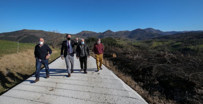 El Gobierno mejora el camino rural de Cogolla de Otero
