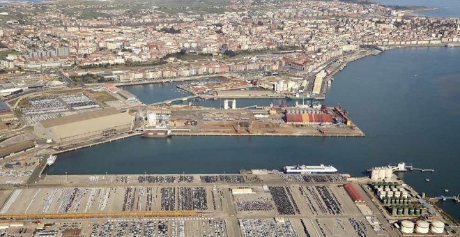 Las concertinas en el Puerto de Santander seguirán hasta que "haya alternativas"