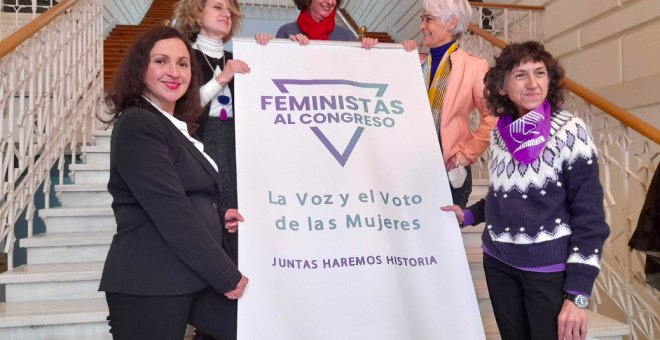 Nace el partido 'Feministas al Congreso', que pretende aunar a quienes se sienten huérfanas de representación política
