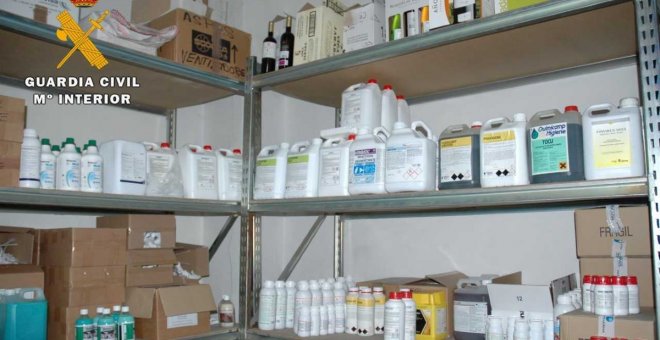 Animales productores de alimentos, medicados con antibióticos de venta ilegal a través de una red criminal de Albacete