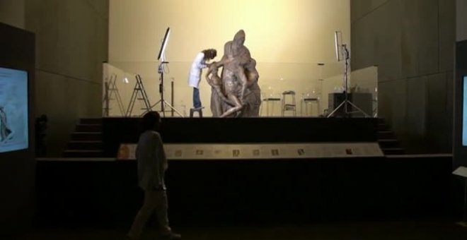 Restauración de la escultura de la Piedad Bandini de Miguel Ángel