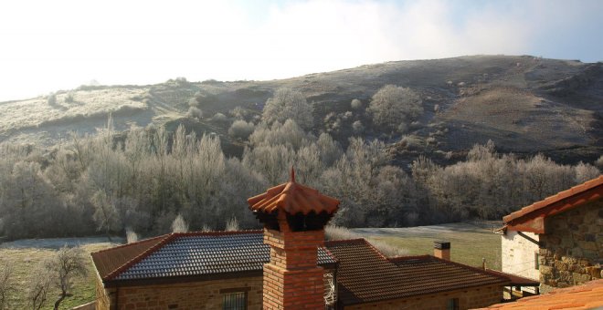 Cubillo de Ebro se despierta a -8,6 grados este domingo