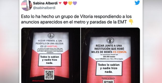 La aplaudida respuesta a los carteles antiabortistas aparecidos en varias ciudades