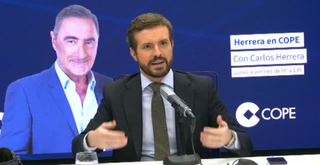 Casado: "Los fondos son para los españoles, no para los socialistas"