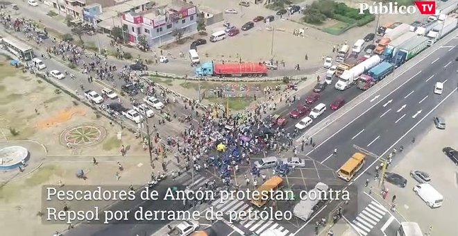 Cortes en la carretera de la Panamericana Norte en señal de protesta