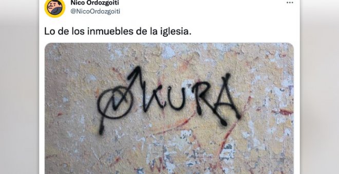 "Tengo miedo de ir a trabajar y que cuando vuelva la Iglesia se haya inmatriculado mi casa"