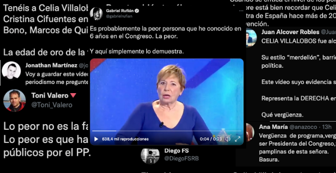 Una ola de indignación sacude las redes sociales por las palabras humillantes de Celia Villalobos sobre Pablo Iglesias