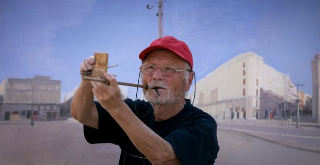 "Es una ciudad para ser pintada": el tomellosero Antonio López retrata por primera vez el horizonte de Barcelona