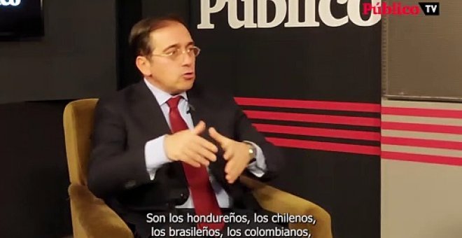 Albares: "No puedo más que felicitarme porque las fuerzas progresistas estén [ganando] en Latinoamérica"