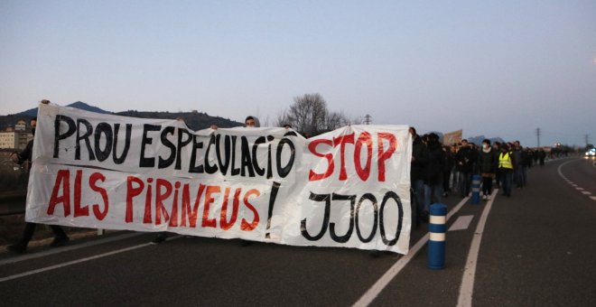 Protestes al Ripollès i al Berguedà per exigir que les dues comarques siguin incloses en la consulta sobre els Jocs