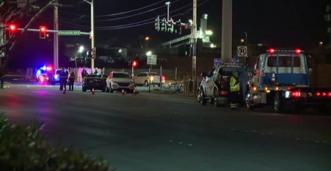 9 muertos en un accidente de tráfico en Las Vegas